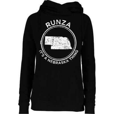 ItS A Nebraska Thing Runza Womens Funnel Neck Pullover Hood