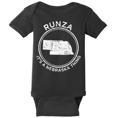 ItS A Nebraska Thing Runza Baby Bodysuit