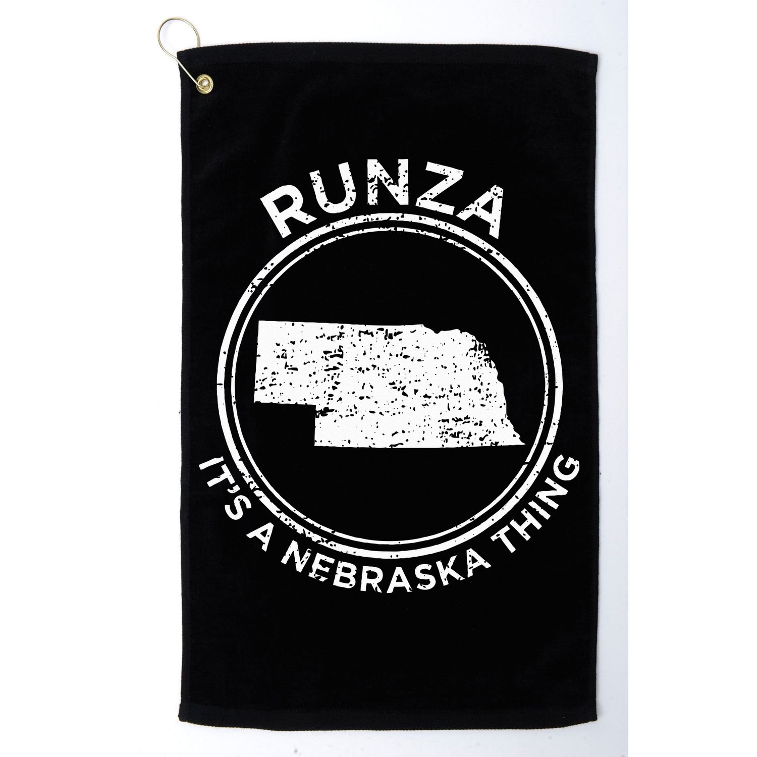 ItS A Nebraska Thing Runza Golf Towel