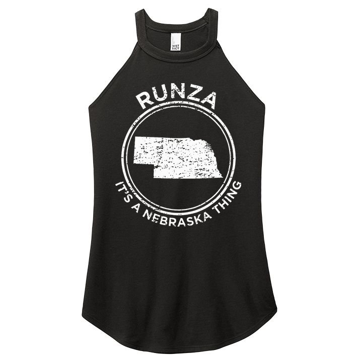 ItS A Nebraska Thing Runza Women's Perfect Tri Rocker Tank
