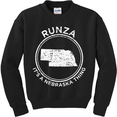 ItS A Nebraska Thing Runza Kids Sweatshirt