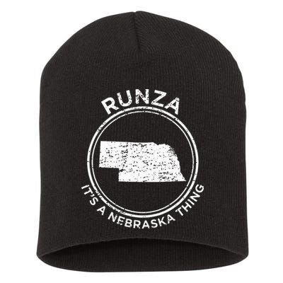 ItS A Nebraska Thing Runza Short Acrylic Beanie