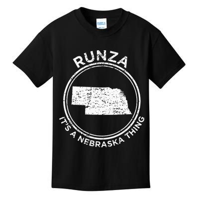 ItS A Nebraska Thing Runza Kids T-Shirt