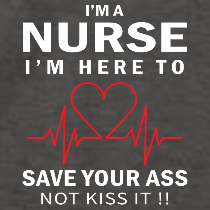 I'm A Nurse I'm Here To Save Your Ass Not Kiss It Vector Backpack
