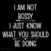 I Am Not Bossy Funny Wool Snapback Cap