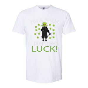 I'm A Ninja I Don't Need Luck Saint Patrick Day Softstyle CVC T-Shirt