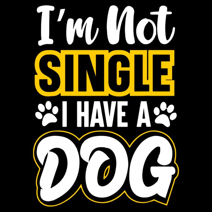 I Am Not Single I Have A Dog Wool Snapback Cap