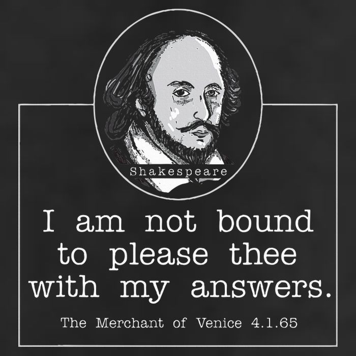 I Am Not Bound To Please Thee With My Answers Literature Trucker Hat