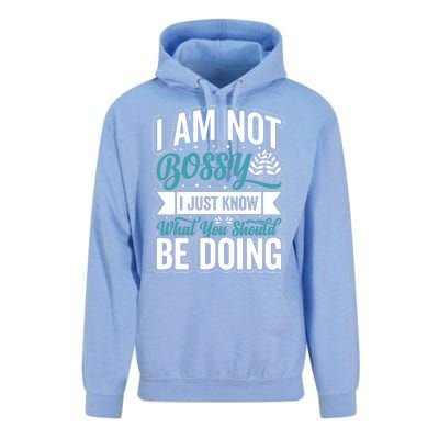 I Am Not Bossy I Just Know What You Should Be Doing Unisex Surf Hoodie