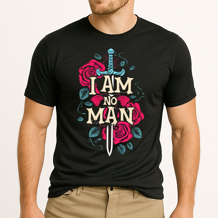 I Am No Man Cooling Performance Crew T-Shirt