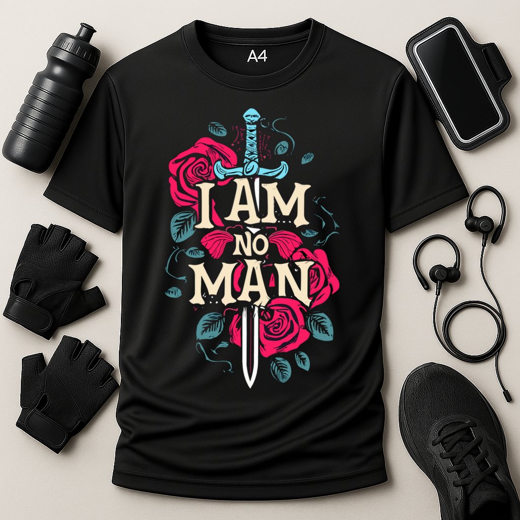 I Am No Man Cooling Performance Crew T-Shirt