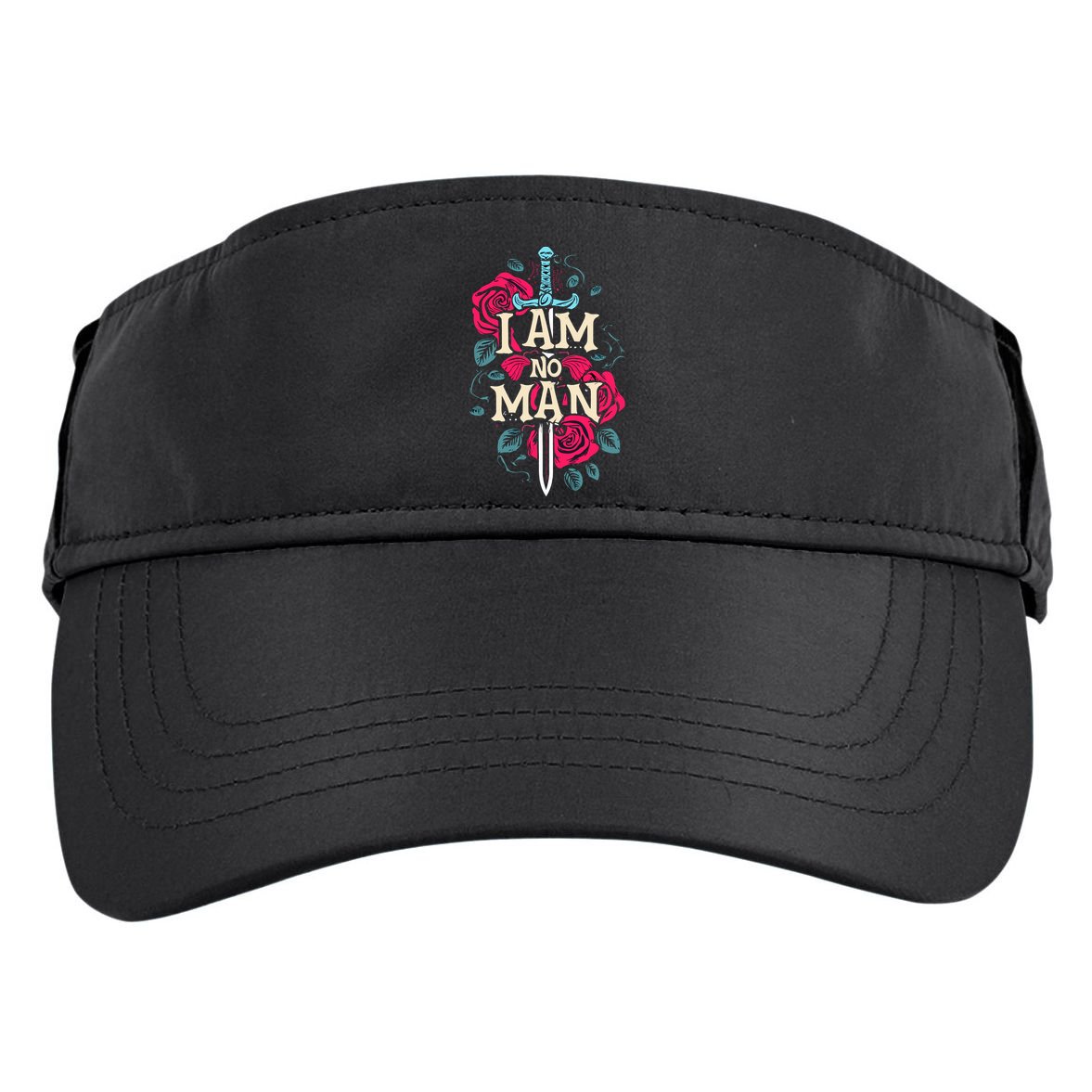 I Am No Man Adult Drive Performance Visor
