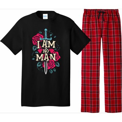 I Am No Man Pajama Set