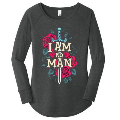 I Am No Man Women's Perfect Tri Tunic Long Sleeve Shirt