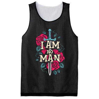 I Am No Man Mesh Reversible Basketball Jersey Tank