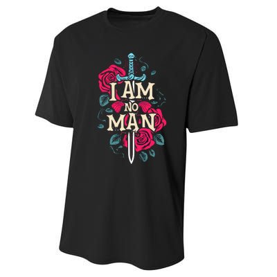 I Am No Man Performance Sprint T-Shirt