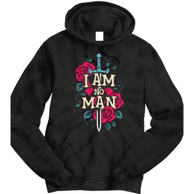 I Am No Man Tie Dye Hoodie