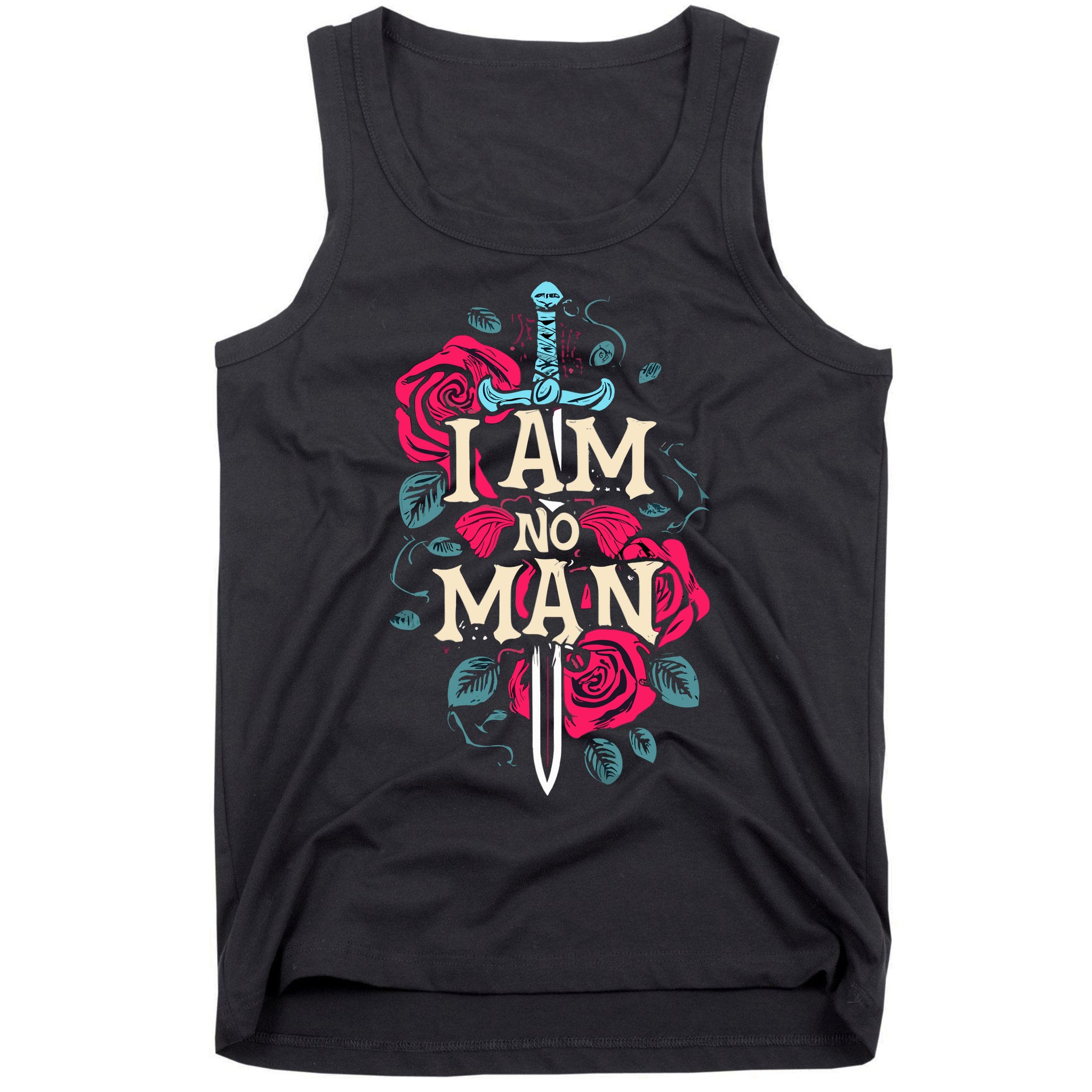 I Am No Man Tank Top