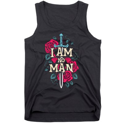 I Am No Man Tank Top