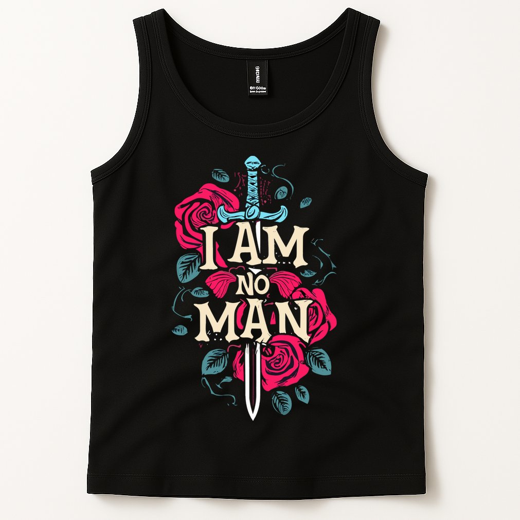 I Am No Man Tank Top