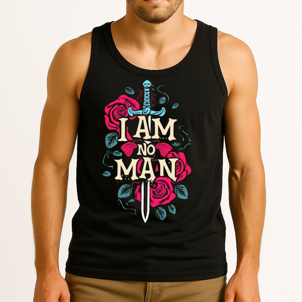 I Am No Man Tank Top