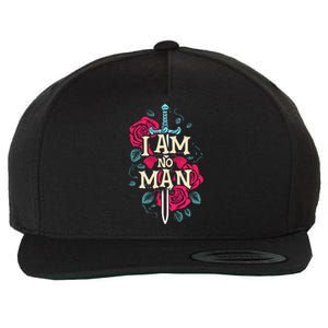 I Am No Man Wool Snapback Cap