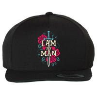 I Am No Man Wool Snapback Cap