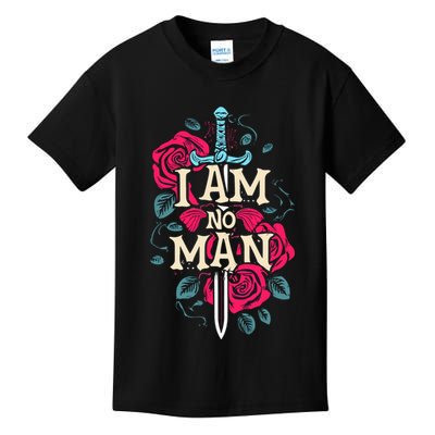 I Am No Man Kids T-Shirt