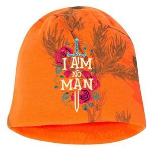 I Am No Man Kati - Camo Knit Beanie