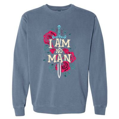 I Am No Man Garment-Dyed Sweatshirt