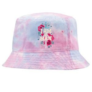 I Am No Man Tie-Dyed Bucket Hat