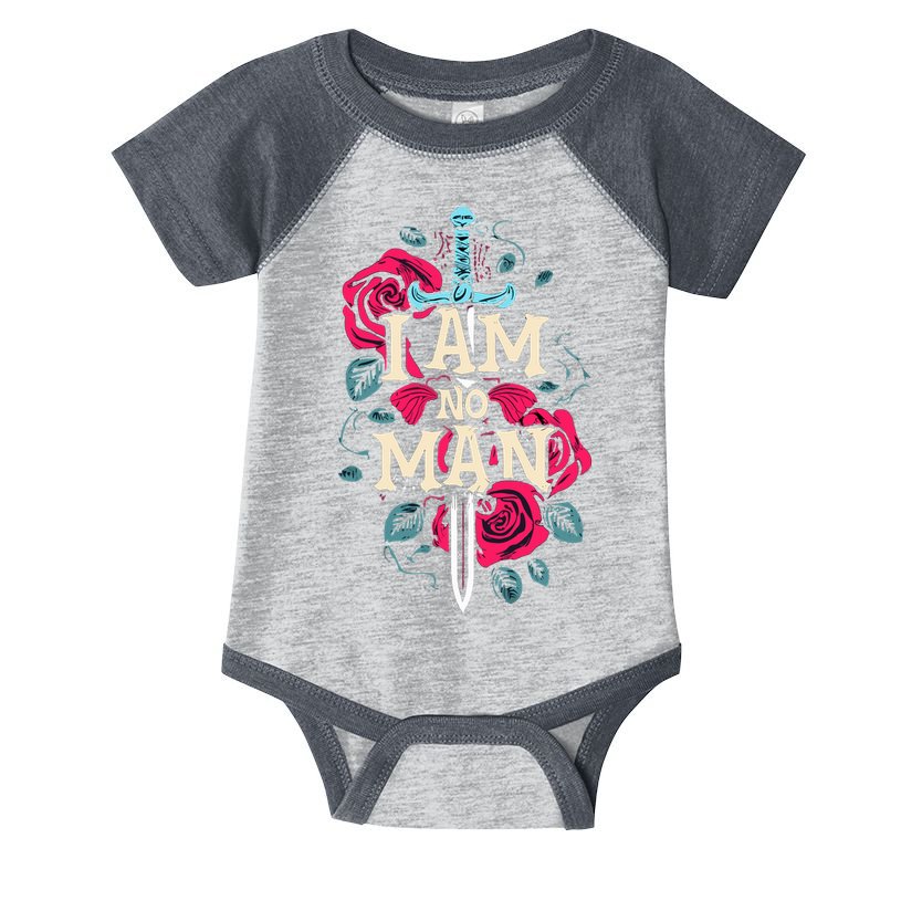 I Am No Man Infant Baby Jersey Bodysuit