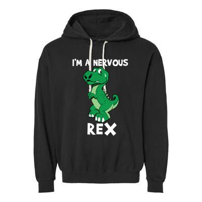 I’M A NERVOUS REX Garment-Dyed Fleece Hoodie