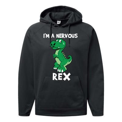 I’M A NERVOUS REX Performance Fleece Hoodie