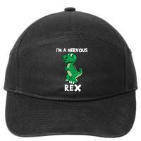 I’M A NERVOUS REX 7-Panel Snapback Hat