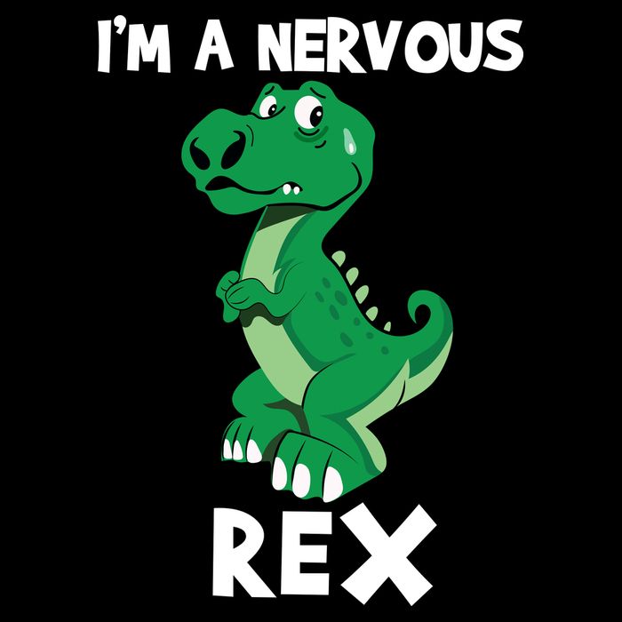 I’M A NERVOUS REX Bucket Hat