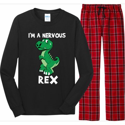 I’M A NERVOUS REX Long Sleeve Pajama Set