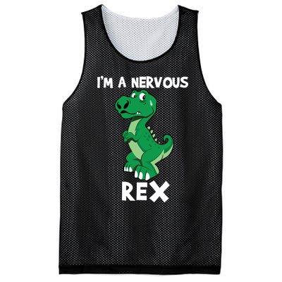 I’M A NERVOUS REX Mesh Reversible Basketball Jersey Tank