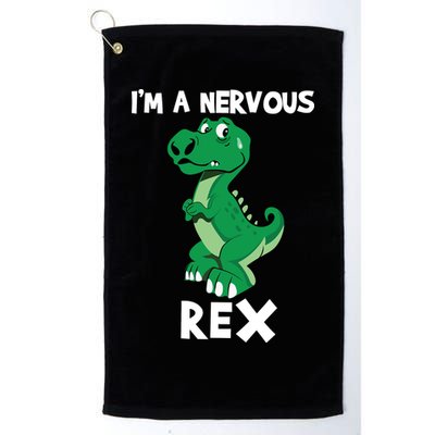 I’M A NERVOUS REX Golf Towel
