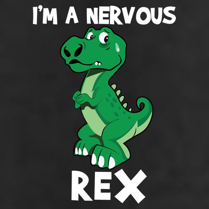 I’M A NERVOUS REX Golf Towel