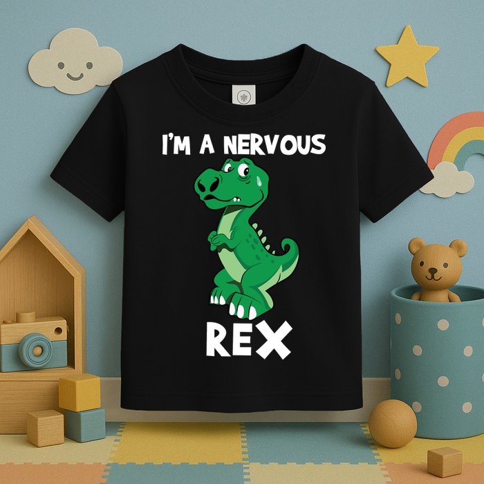 I’M A NERVOUS REX Toddler T-Shirt