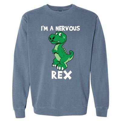 I’M A NERVOUS REX Garment-Dyed Sweatshirt