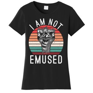 I am not Emused funny Bird Lover Emu Women's T-Shirt