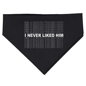 Im A Never Trump Guy I Never Liked Him 2024 USA-Made Doggie Bandana