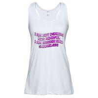 I Am Not Demure Nor Mindful I Am Brazen And Shameless Ladies Essential Flowy Tank