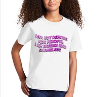 I Am Not Demure Nor Mindful I Am Brazen And Shameless Kids T-Shirt