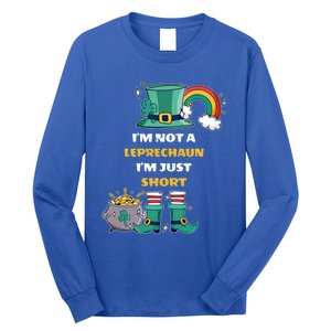 I Am Not A Leprecahun I Am Just Short Funny St Patrick's Gift Long Sleeve Shirt