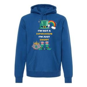 I Am Not A Leprecahun I Am Just Short Funny St Patrick's Gift Premium Hoodie