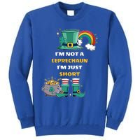 I Am Not A Leprecahun I Am Just Short Funny St Patrick's Gift Tall Sweatshirt