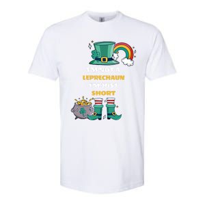 I Am Not A Leprecahun I Am Just Short Funny St Patrick's Gift Softstyle CVC T-Shirt